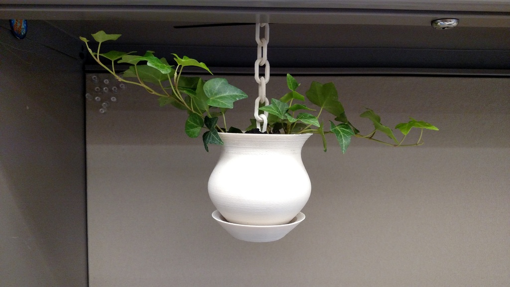 Magnetic Hanging Office Planter