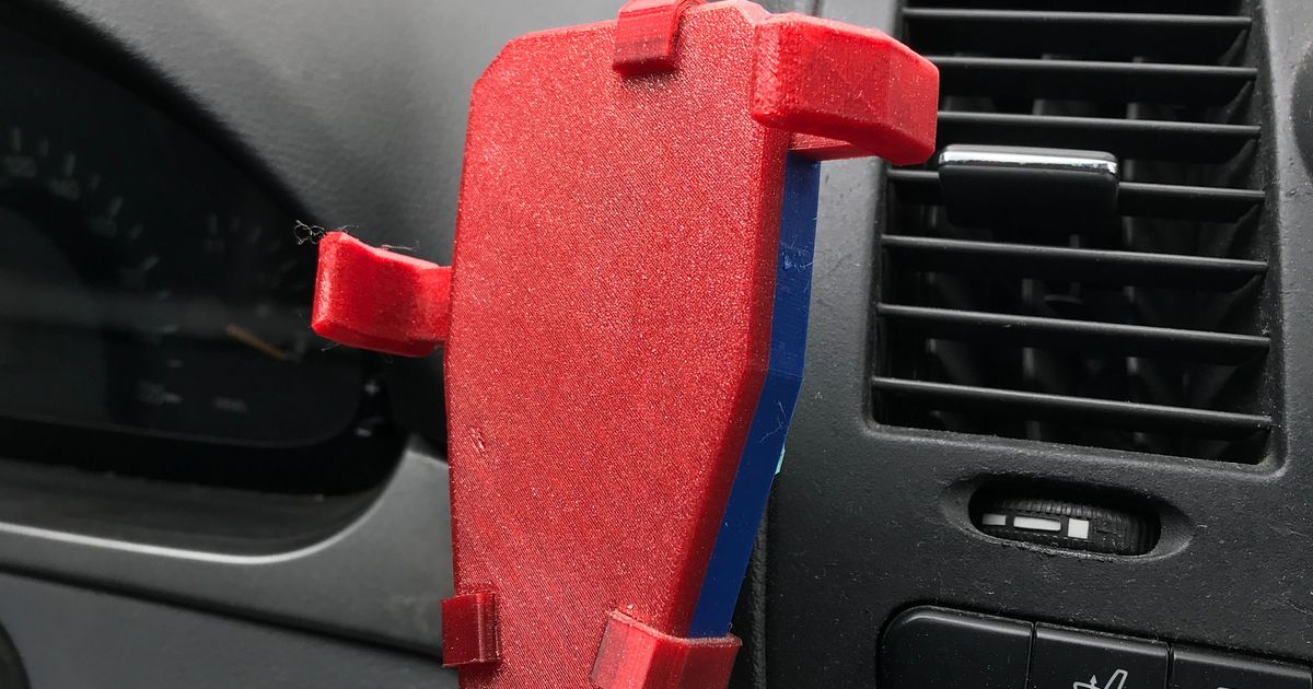 Smartphone holder car by Nathan | Download free STL model | Printables.com