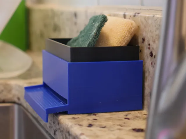 Large Scrubber/Sponge Holder (With Slide)