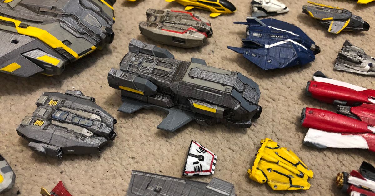 Type-7 Transporter 2 Part (Elite Dangerous) by Kahnindustries