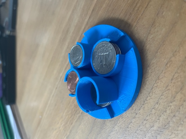 Simple Coin Counter / Holder US