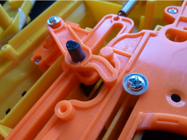 Nerf Barricade pusher support post replacement