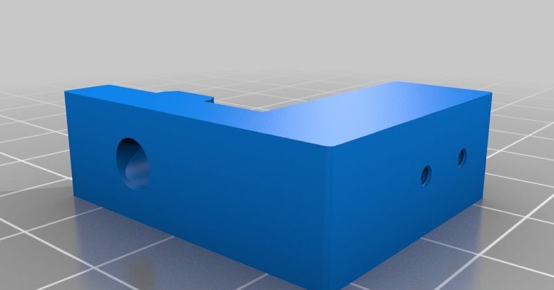 HE3D K200 Side Endstop Mount 2020 Extrusion By Daerryn Download HE3D K200 Side Endstop Mount 2020 Extrusion By Daerryn Download