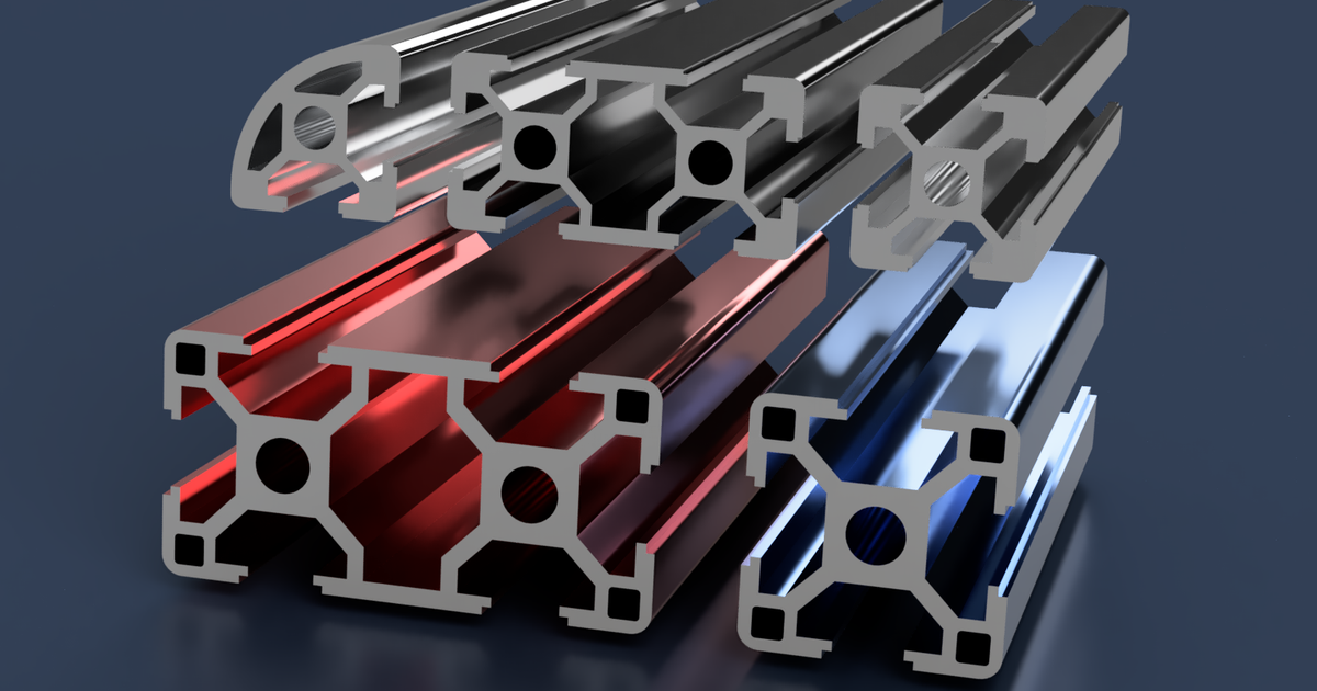 2020. 2020-R, 2040, 3030, 3060 Aluminum Extrusions