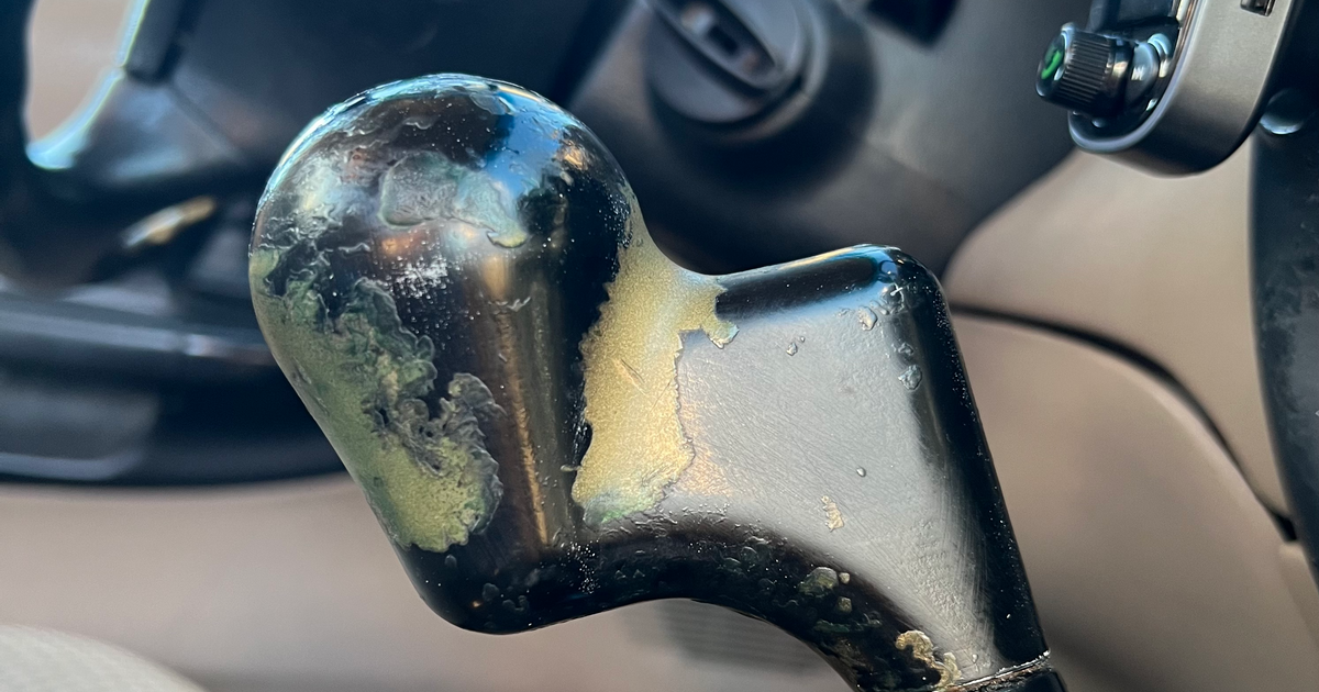 Ford Ranger offset gearstick knob by 20r3mun Download free STL model