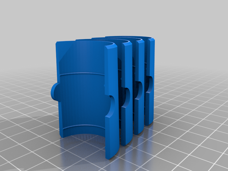 Spacers for NSF Shelf Tech System (metal wire shelving) by Julius3E8 Download free STL model