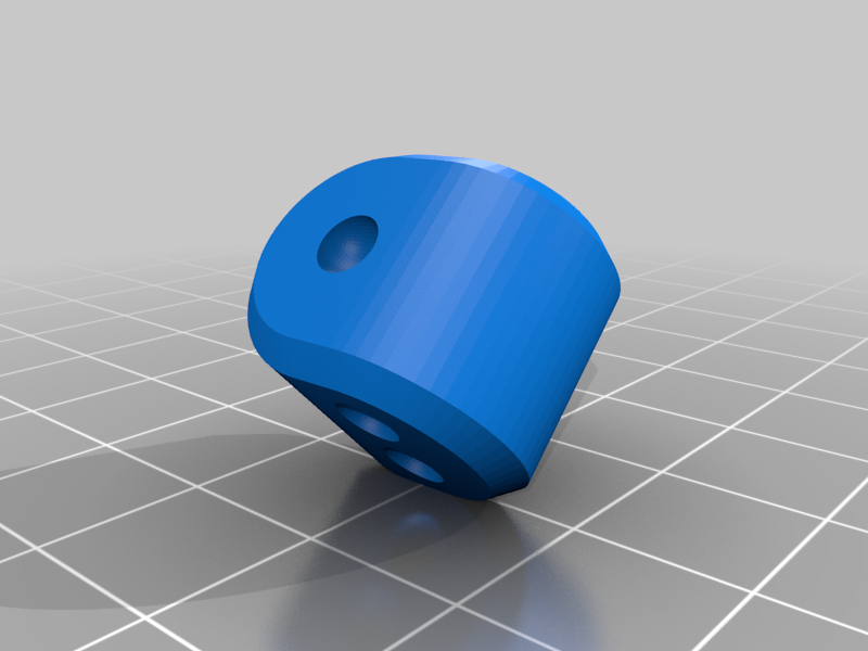 D4 dice with pips (2-sided... srsly) by Julius3E8 | Download free STL ...