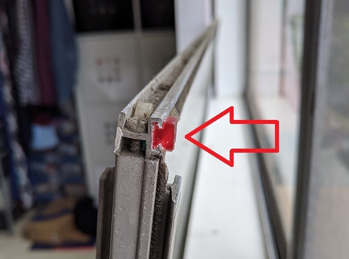 Window Frame Slider Replacement