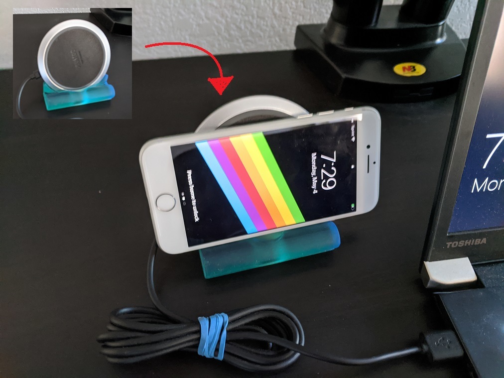 Vertical Induction Charger Stand