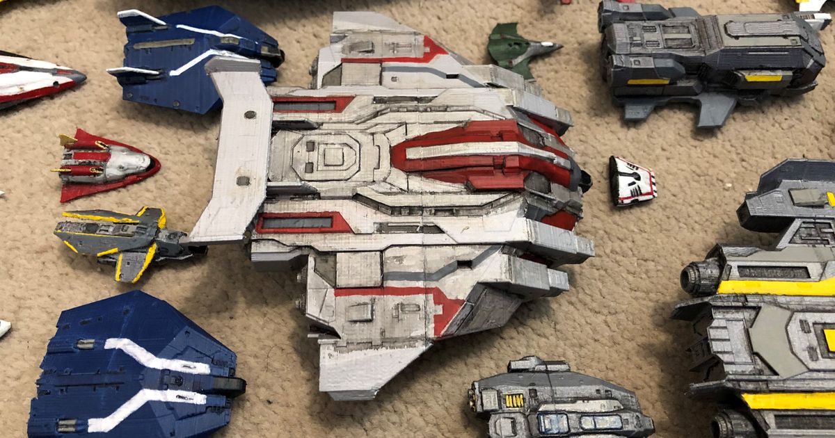 Type-10 Defender 2 Part (Elite Dangerous) by Kahnindustries | Download