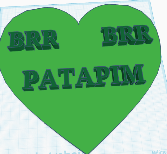 corazon de brr brr patapim, el corazon de la naturaleza