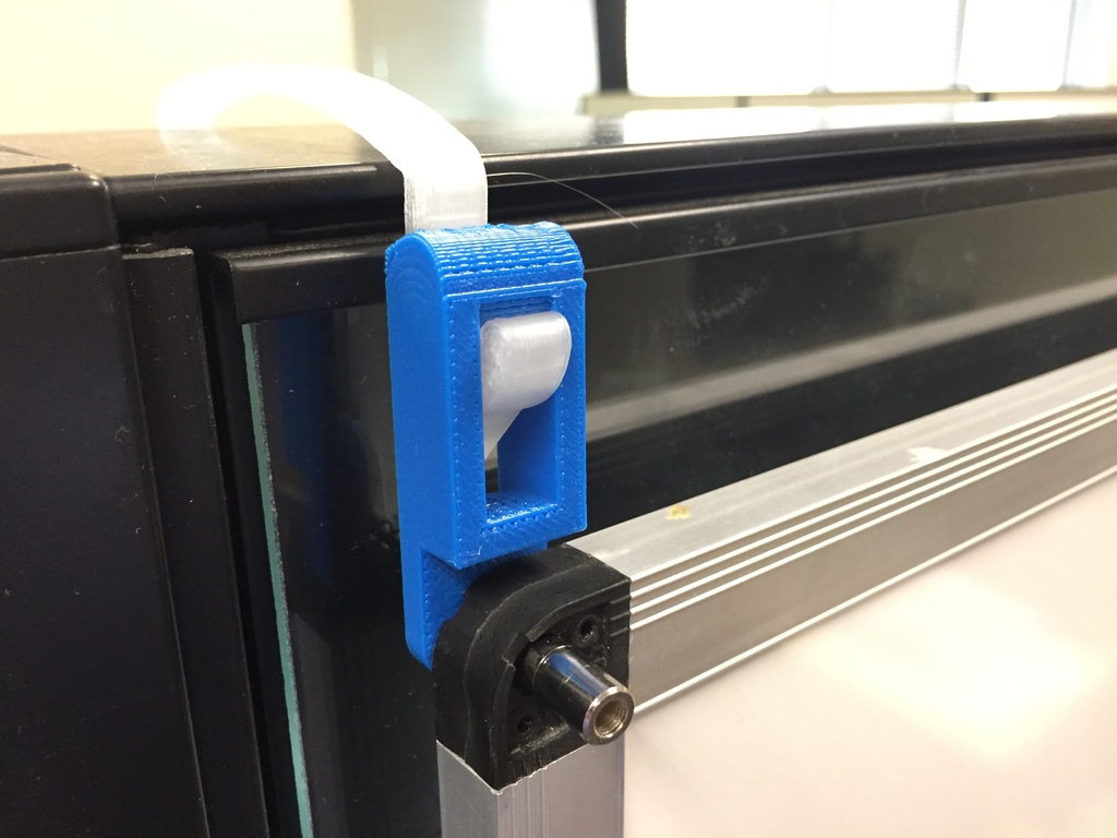 Cubicle white board hanger for 75mm walls