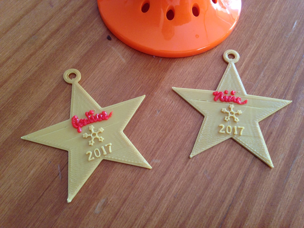 2017 Holiday Xmas Ornament