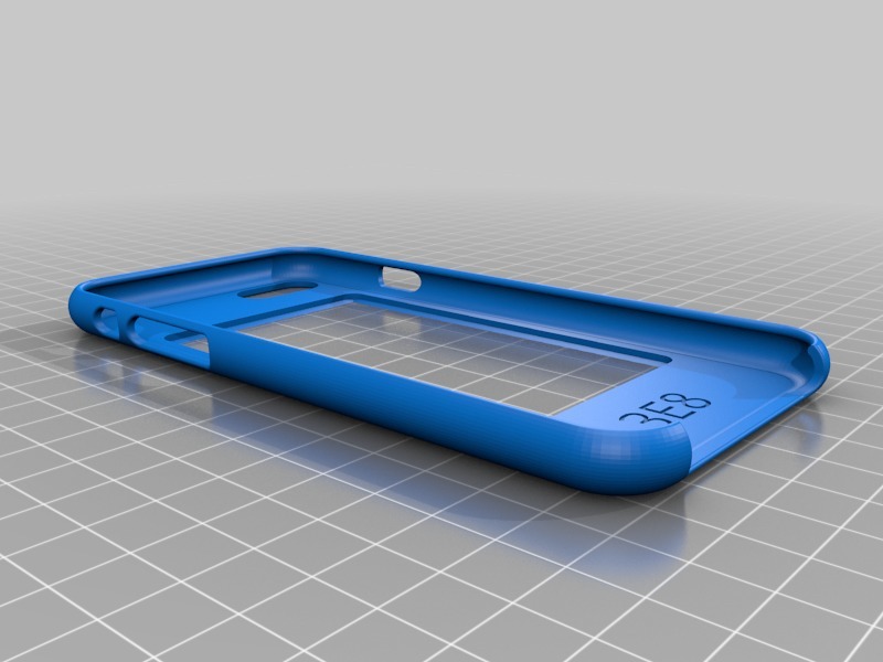 iPhone7 badge carrier cover by Julius3E8 | Download free STL model ...