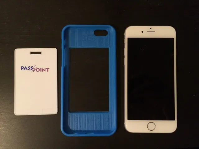 Badge carrier iPhone 6 cover