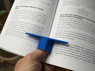 Comfy Book Opener and Page Keeper