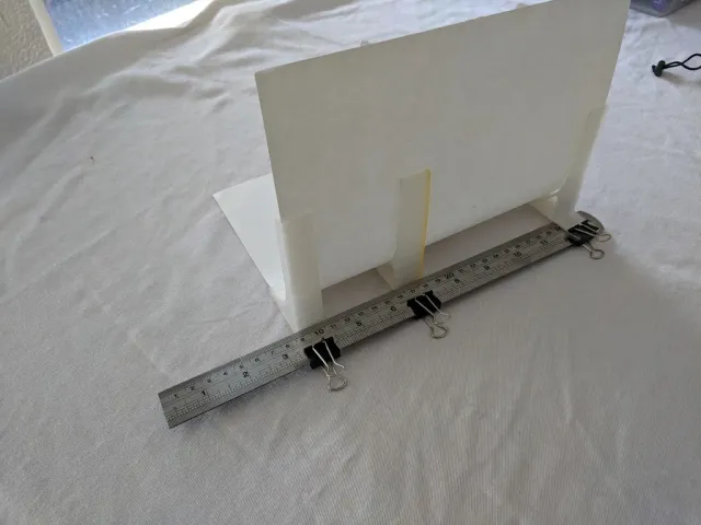 Mini photo studio background brackets