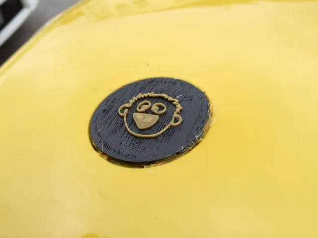 43mm diameter 3E8 logo medallion