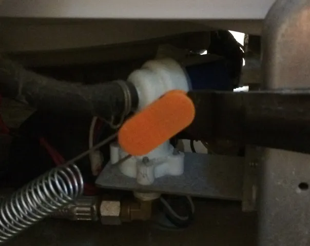 Dishwasher door spring coupler