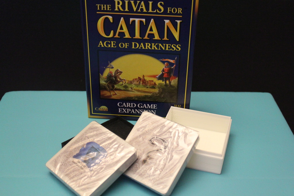 Rivals for Catan card game box - Age of Darkness