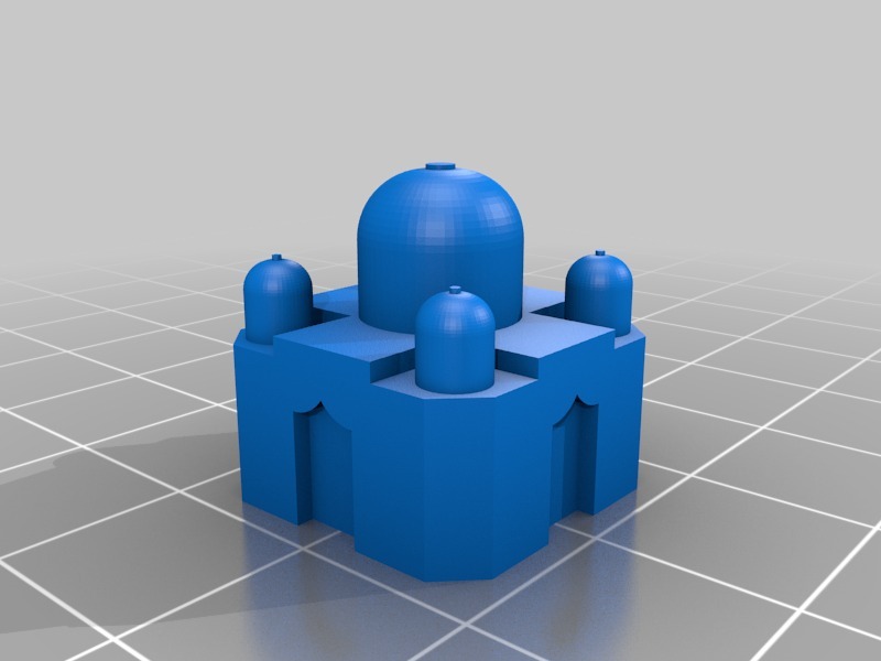 Taj Mahal board game pieces by Julius3E8 | Download free STL model ...