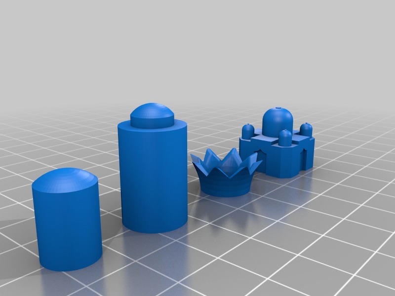 Taj Mahal board game pieces by Julius3E8 | Download free STL model ...