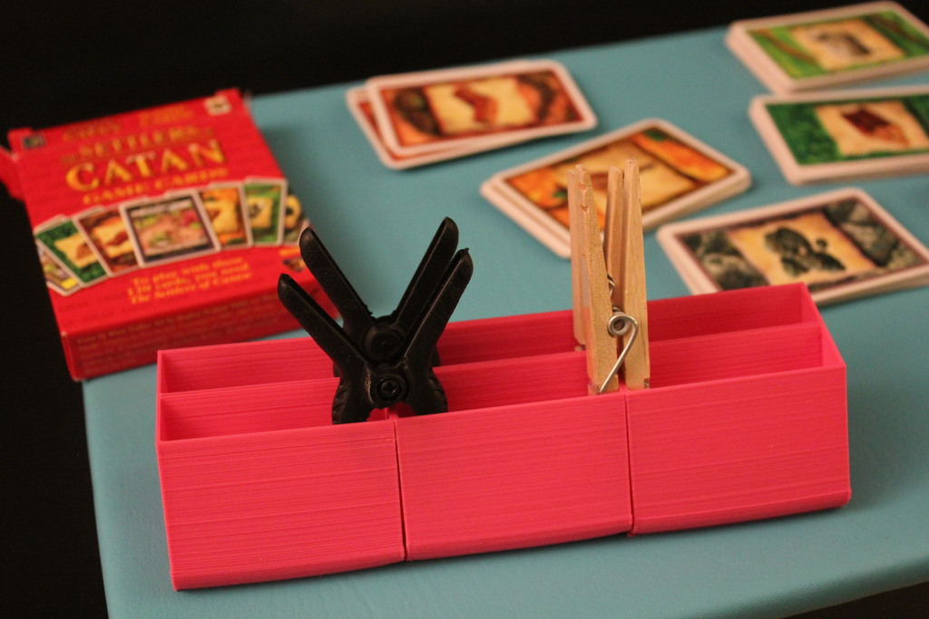Miniatura 4 do modelo 3D Modular Card Holder