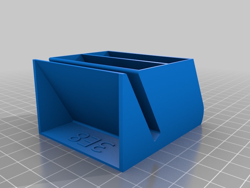 Miniatura 8 do modelo 3D Modular Card Holder