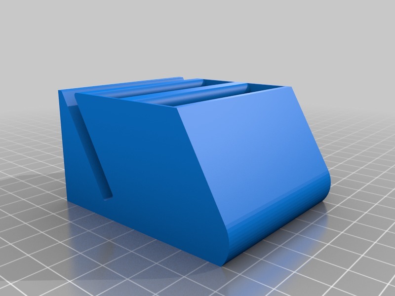 Miniatura 9 do modelo 3D Modular Card Holder