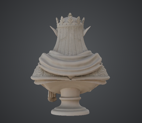 Elven Queen Regal Bust — miniatura 3
