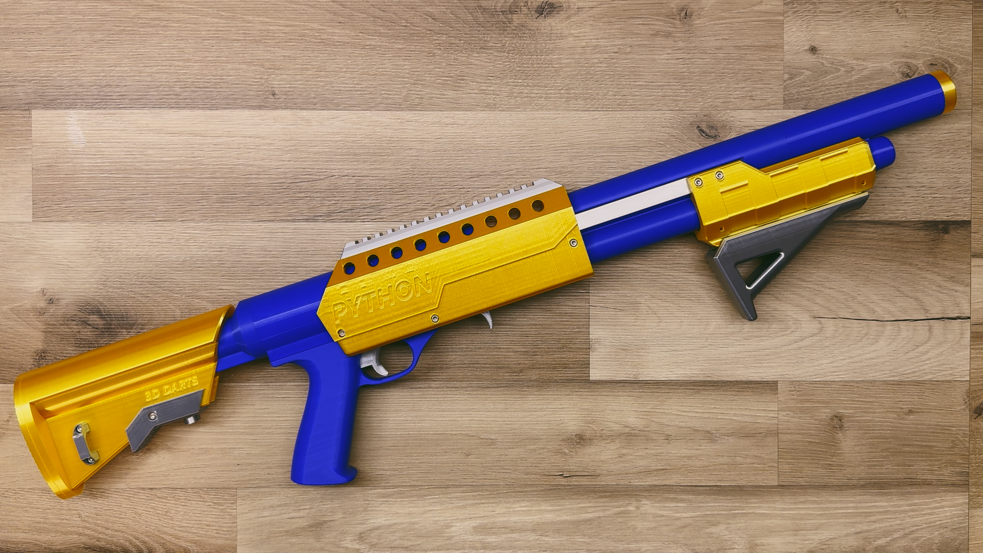 Miniatura 2 do modelo 3D Python - Mag-fed Pump Action Nerf Blaster
