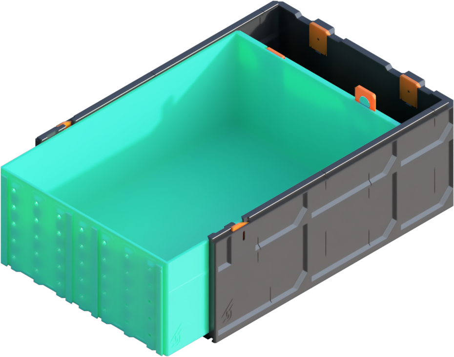 GEN2 240-2W-1.5H Decor Drawer