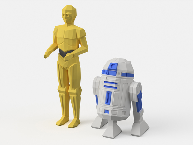Low-Poly Space Toys #2 - Dual Extrusion Version