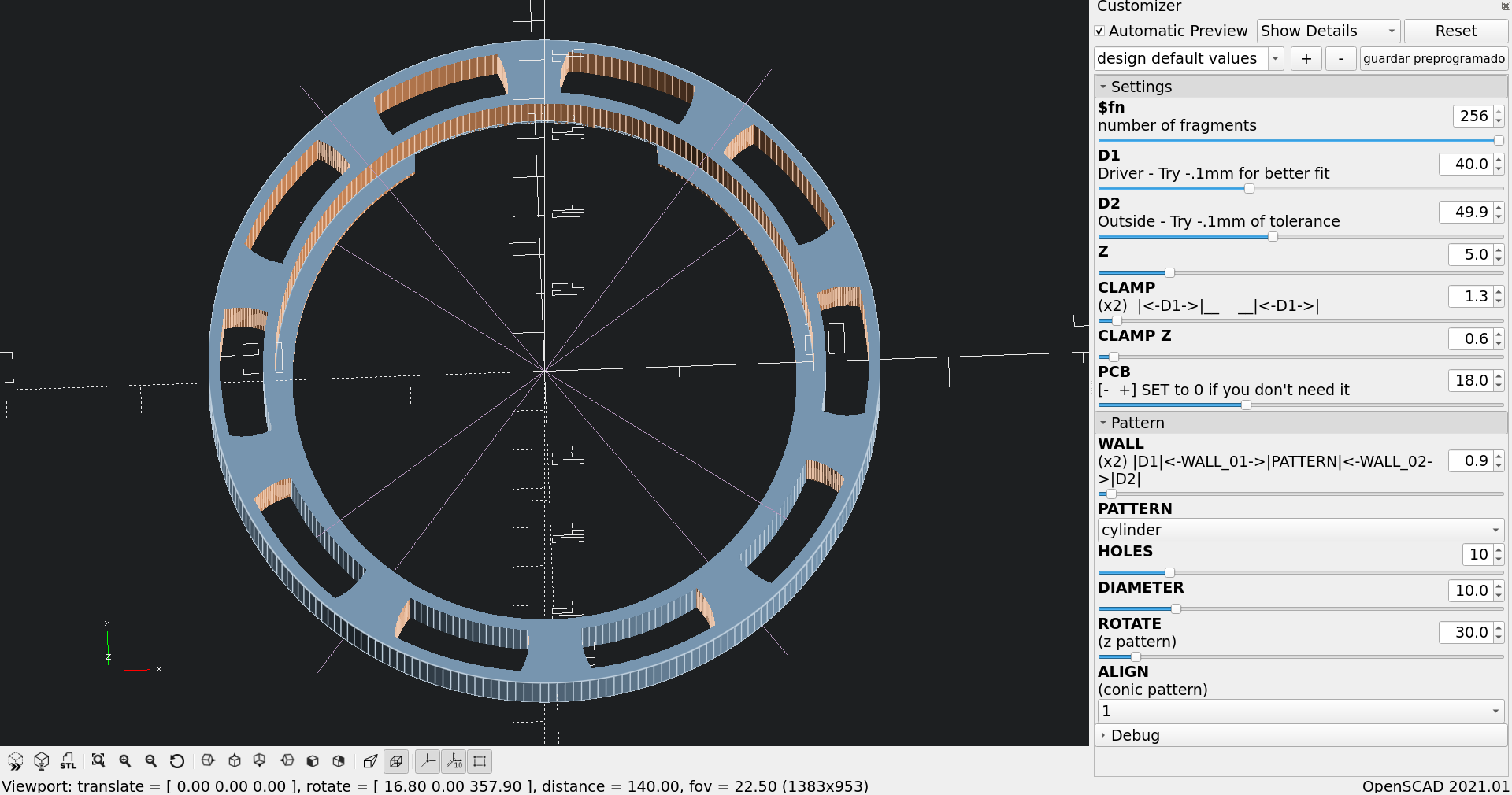 Customizable Speaker Spacer