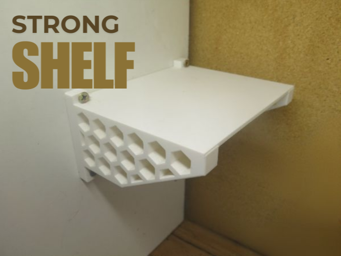 Strong Wall Shellf V1 (no support)