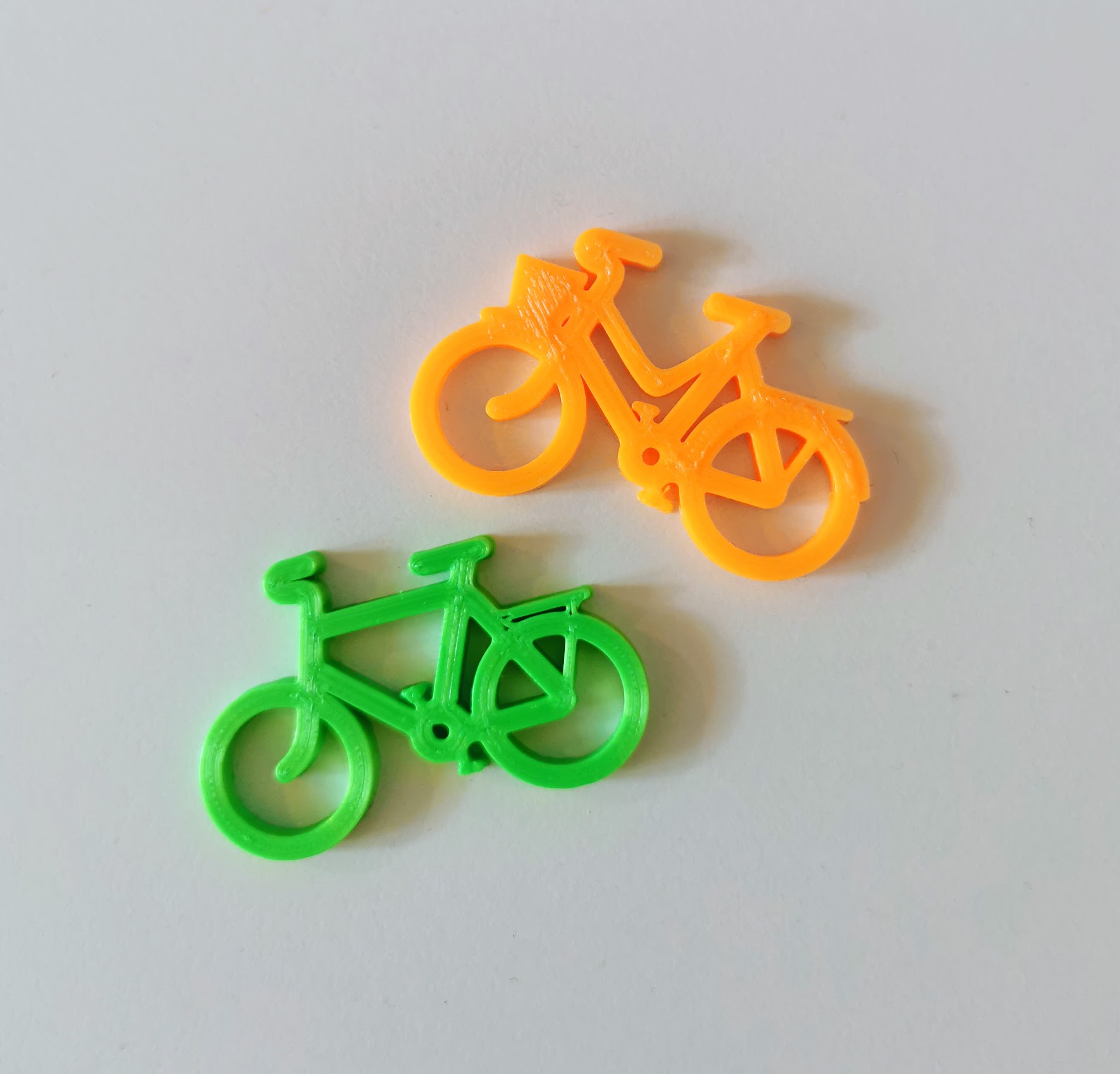 Bicycle keyrings his/hers
