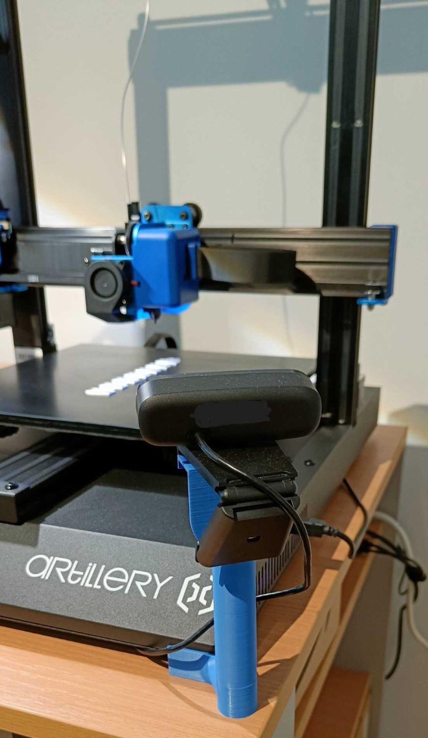 cam clamp mount for Artillery Sidewinder X2 (X1) by freakyDude