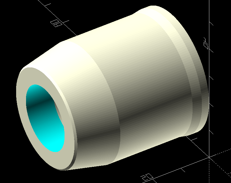 Nerf Titan Barrel Adapter for 1/2" conduit