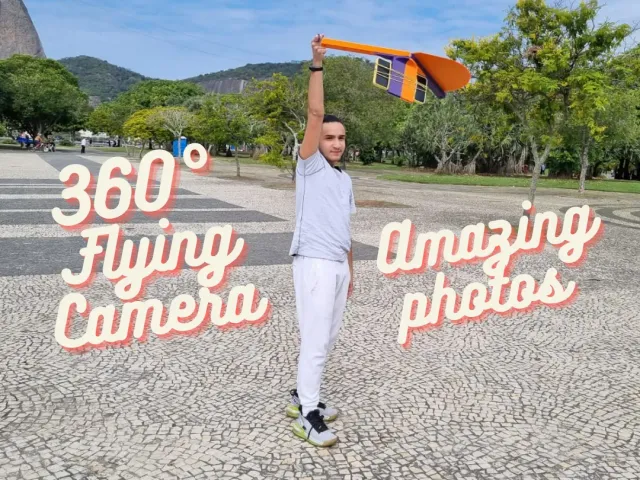 360° Flying Camera - For Any Model Phone