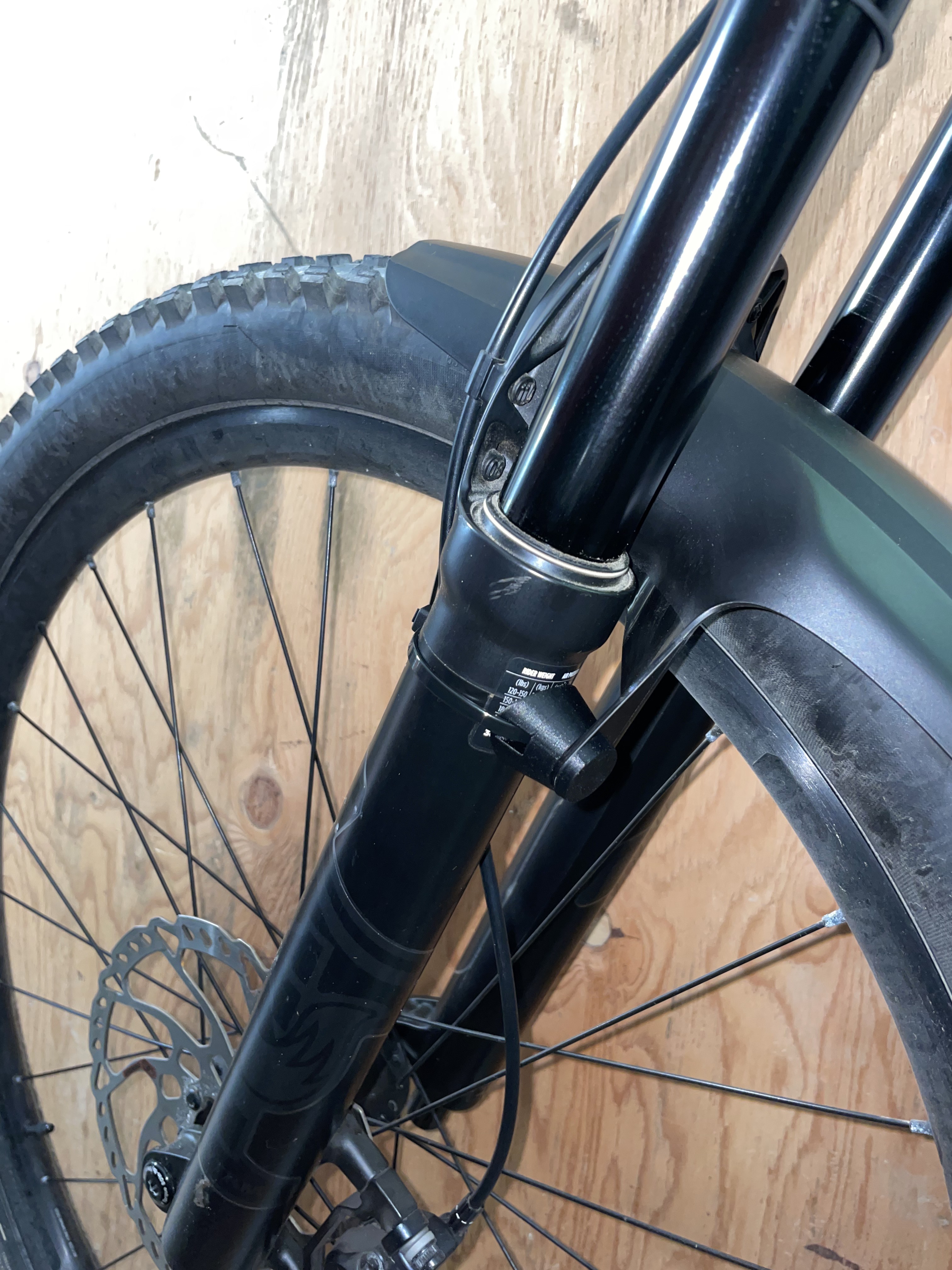 Fox Mudguard Mount for Non-Factory Spec Forks