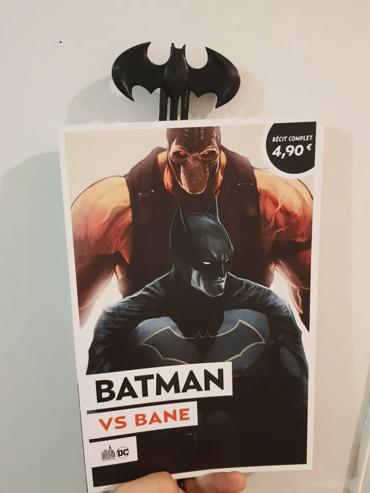 Batman Bookmark by Khelian | Download free STL model 