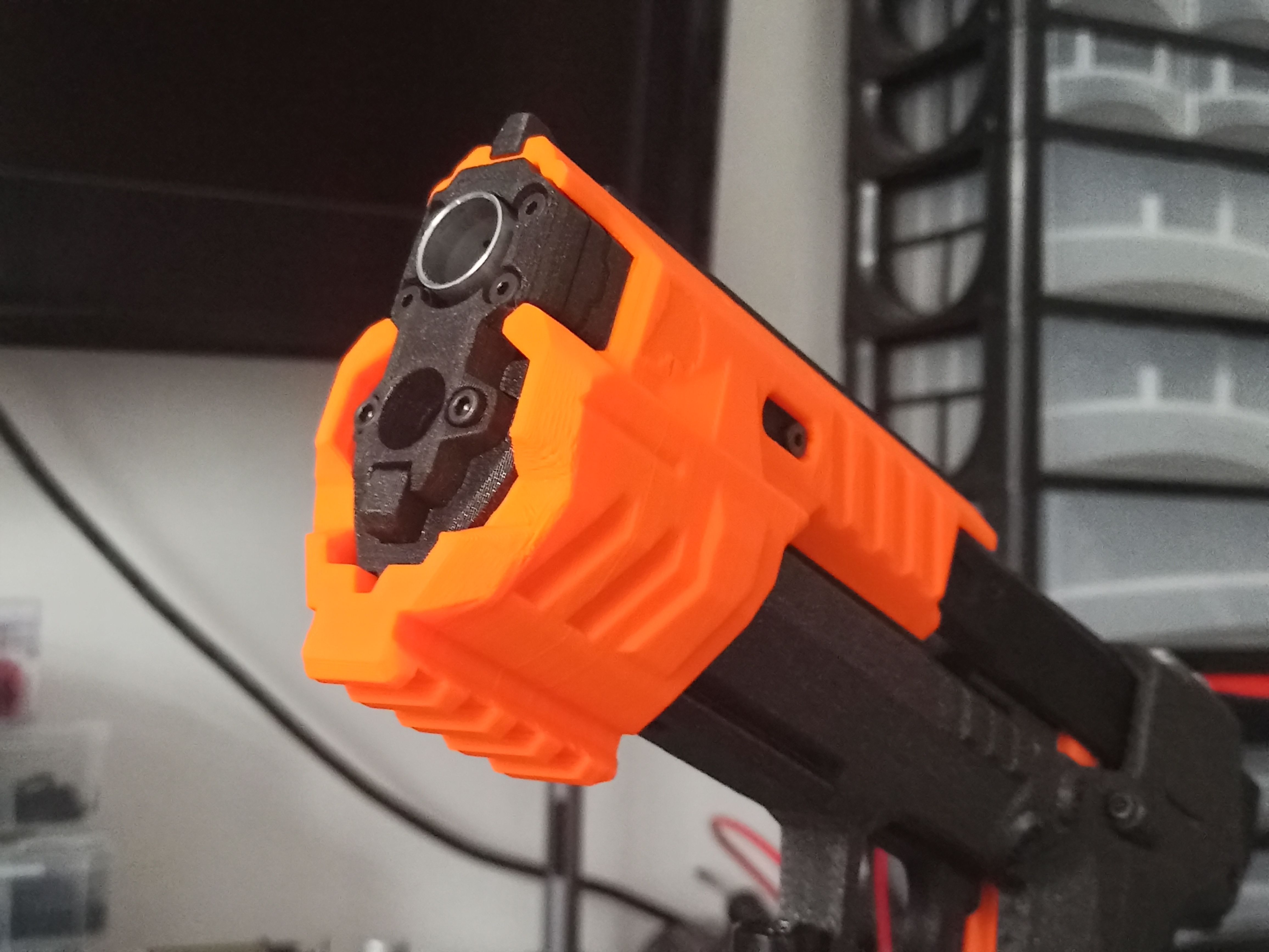 Custom Priming Handle  V2 (Foam Blasting pistol - The Gecko)