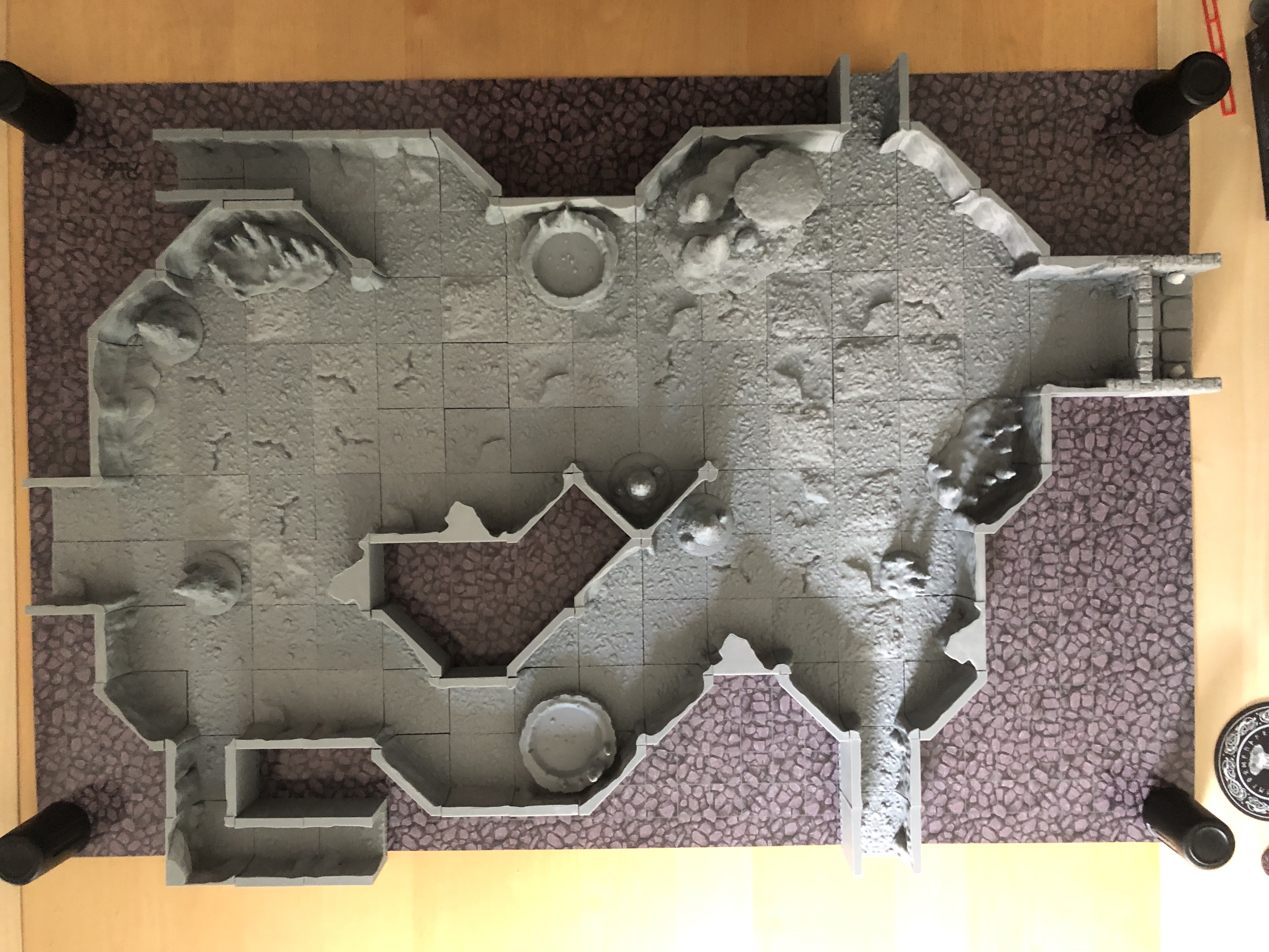 Stony Cave Terrain Set with Triplex Bases - OpenForge 2.0