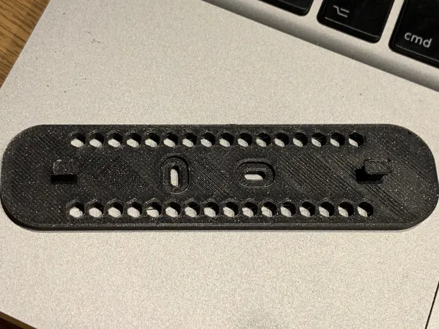 mikroTik hEX PoE wall holder