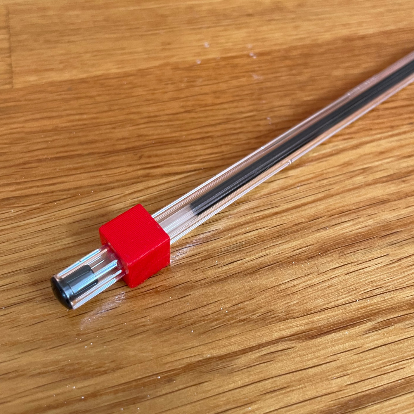 Roll-stop for a Bic pen