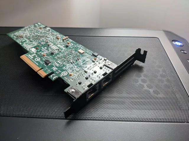 Dell Broadcom 58710A Full Height PCIe Bracket