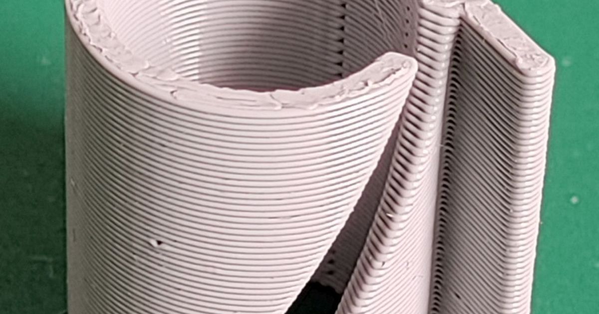 Customizable cable/wire guide by NiyaShy Download free STL model