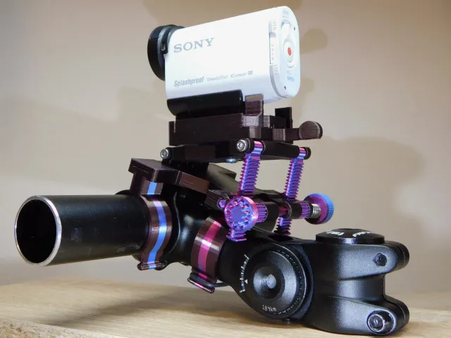 Universal cyclo camera holder