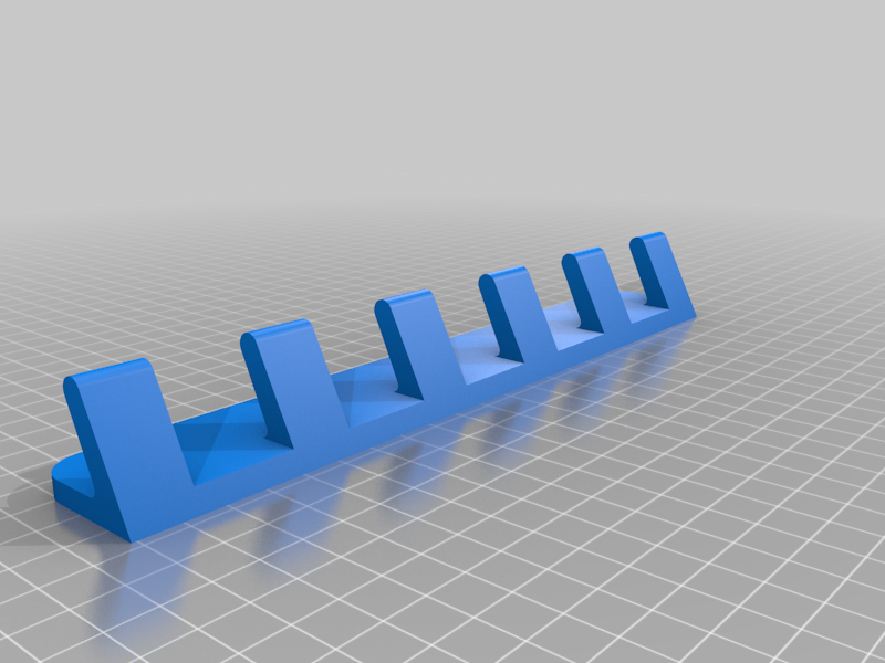 Wall Mounted 6 Hook Organizer