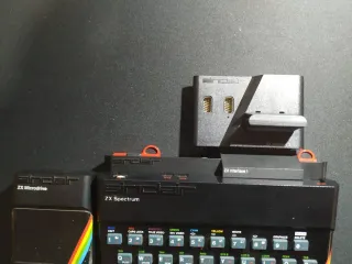 ZX Spectrum wall holder - Microdrive - Interface 1 by